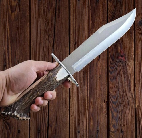 Forged steel hunting - forged, bowie